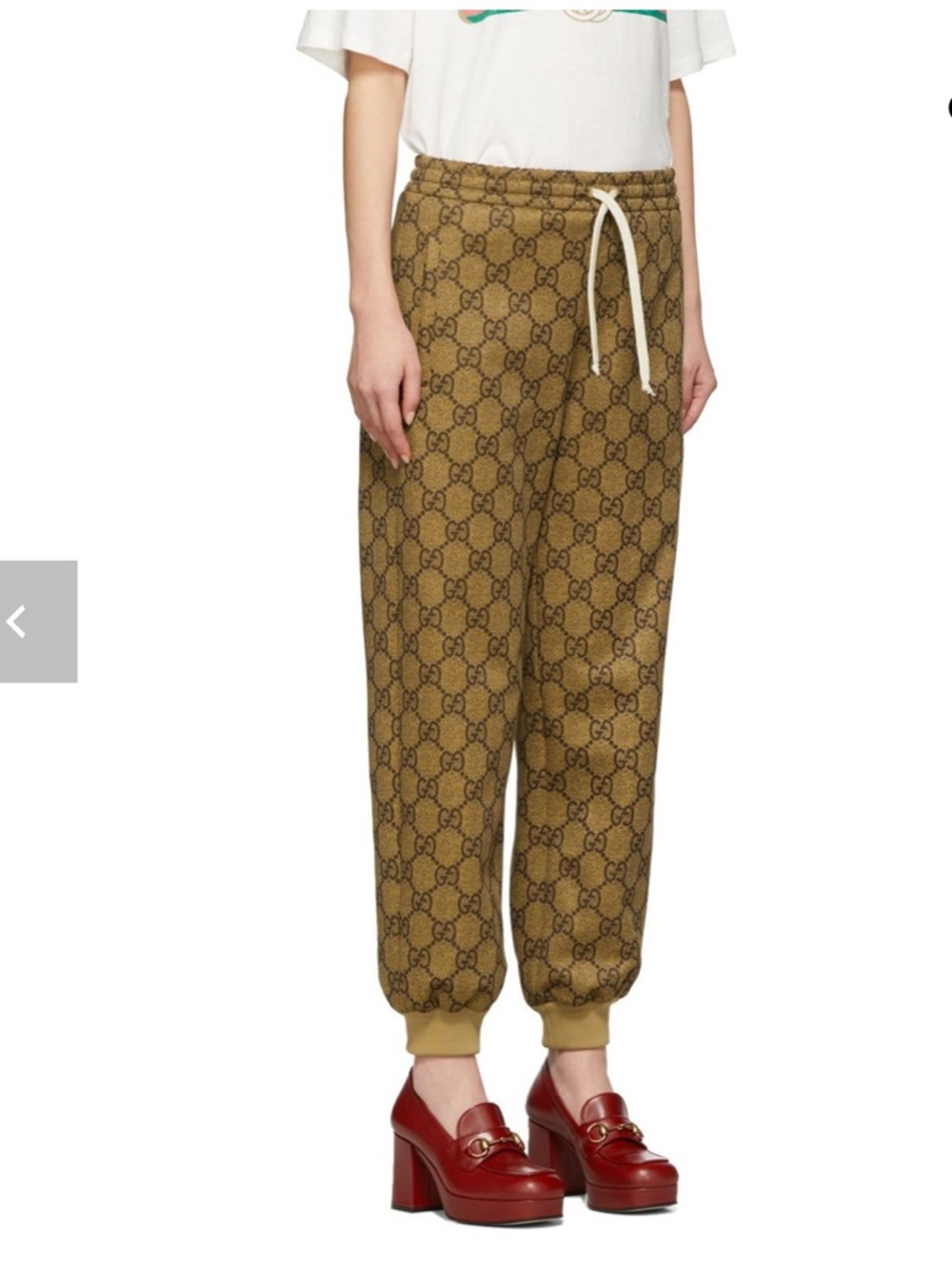 Gucci Interlocking G Logo Joggers